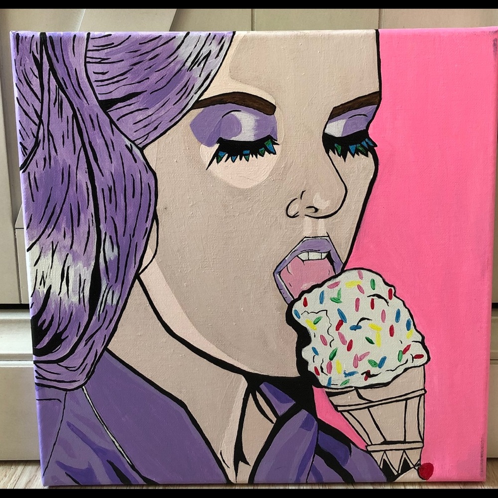Canvas painting